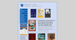 Desktop Screenshot of jenniferlyonsliteraryagency.com